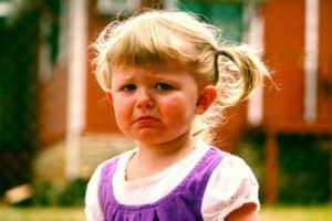 How do I stop my child from having a temper tantrum?